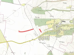 Prodej pole, Nelahozeves, 1941 m2