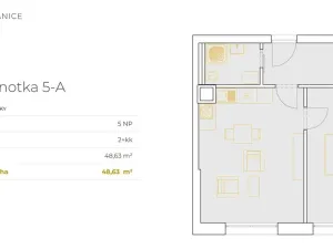 Prodej bytu 2+kk, České Budějovice - České Budějovice 3, K. Šatala, 46 m2