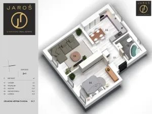 Prodej bytu 2+1, Krnov - Pod Cvilínem, 9. května, 51 m2