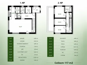Prodej rodinného domu, Praha - Klánovice, Zádražanská, 117 m2