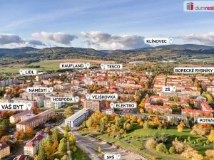 Prodej bytu 2+1, Ostrov, Lidická, 58 m2