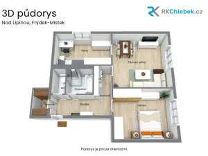 Prodej bytu 3+kk, Frýdek-Místek, Nad Lipinou, 78 m2