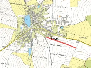 Prodej komerčního pozemku, Předín, 5761 m2