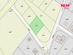 Prodej pozemku pro bydlení, Mladá Vožice, Lomenská, 699 m2