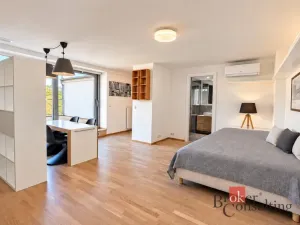 Pronájem bytu 1+kk, Praha - Dejvice, Nikoly Tesly, 46 m2