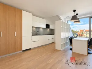 Pronájem bytu 1+kk, Praha - Dejvice, Nikoly Tesly, 46 m2