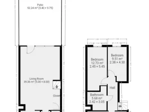 Pronájem bytu 4+kk, Praha - Ďáblice, U spojů, 107 m2