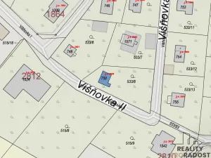 Prodej pozemku pro bydlení, Kamenice, Višňovka II, 602 m2