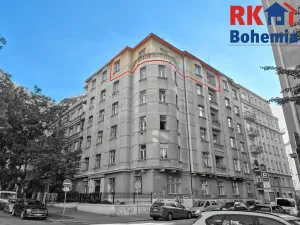 Prodej bytu 3+1, Praha - Bubeneč, Čechova, 125 m2
