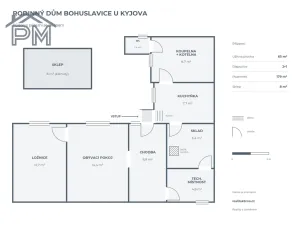 Prodej rodinného domu, Kyjov - Bohuslavice, 65 m2