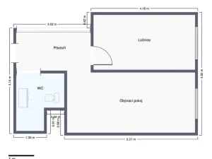 Prodej bytu 2+kk, Praha - Kamýk, U Kamýku, 33 m2