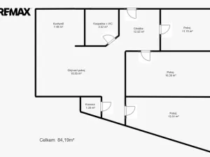 Prodej bytu 4+1, Most, Javorová, 84 m2