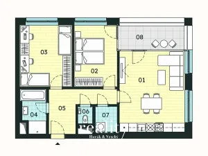 Prodej bytu 3+kk, Znojmo, 70 m2
