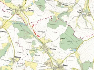 Prodej pole, Křešín, 5504 m2