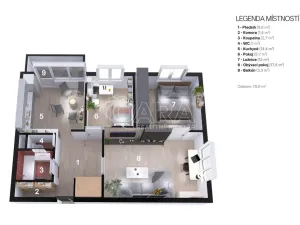 Prodej bytu 3+1, Ostrava - Bělský Les, Bohumíra Četyny, 69 m2