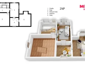 Prodej rodinného domu, Skryje, 182 m2