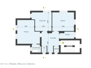 Prodej rodinného domu, Přelouč, Žižkova, 170 m2