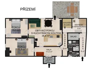 Prodej rodinného domu, Zdíkov - Masákova Lhota, 232 m2