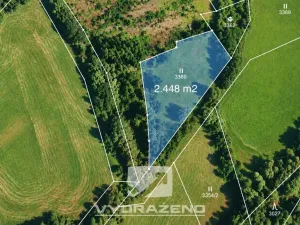 Prodej louky, Příkrý - Škodějov, 2448 m2