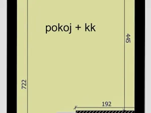 Pronájem bytu 1+kk, Velký Osek, Revoluční, 26 m2