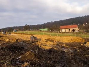 Dražba pozemku pro bydlení, Moravany, 2316 m2