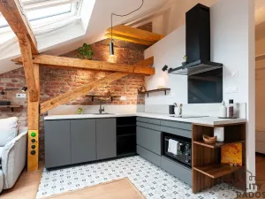 Pronájem bytu 1+kk, Praha - Bubeneč, Čs. armády, 52 m2