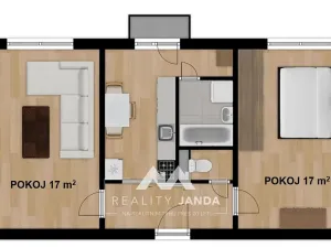 Prodej bytu 2+1, Blansko, Čapkova, 59 m2