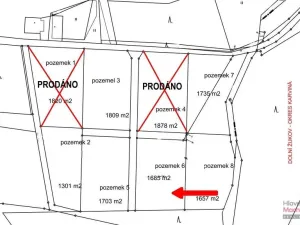 Prodej pozemku pro bydlení, Český Těšín - Dolní Žukov, Rakovec, 1685 m2