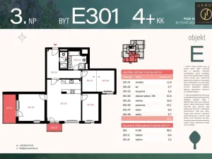 Prodej bytu 4+kk, Kladno, 95 m2