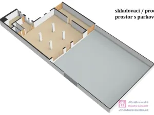 Prodej obchodního prostoru, Březí, Hlavní, 639 m2