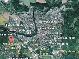Prodej pozemku pro bydlení, Písek, Hradiště, 1454 m2