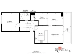 Prodej bytu 3+kk, Praha - Smíchov, Kroupova, 53 m2