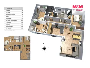 Prodej rodinného domu, Hosín, 106 m2