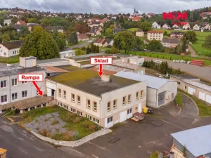 Pronájem výrobních prostor, Miličín, 850 m2