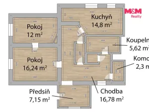 Prodej rodinného domu, Třemešné - Pavlíkov, 100 m2