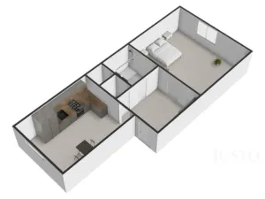 Pronájem bytu 1+1, Praha - Strašnice, Kounická, 49 m2