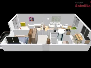 Prodej bytu 3+1, Polná, Palackého, 75 m2