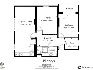 Prodej bytu 3+kk, Kublov, 81 m2