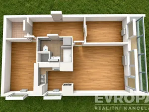 Prodej bytu 3+1, Praha - Střížkov, Harrachovská, 61 m2