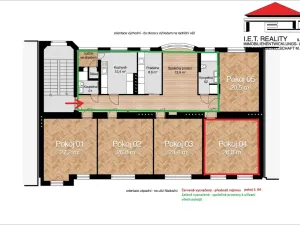 Pronájem bytu 1+kk, Ostrava, Nádražní, 25 m2