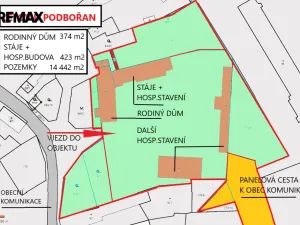 Prodej rodinného domu, Podbořany - Letov, 767 m2