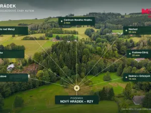 Prodej louky, Nový Hrádek, 2853 m2