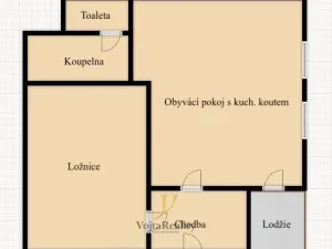 Prodej bytu 2+kk, Olomouc - Povel, Schweitzerova, 44 m2