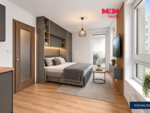 Prodej bytu 1+kk, Praha - Ruzyně, Stočesova, 26 m2