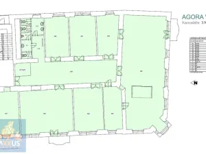 Pronájem kanceláře, Praha - Vinohrady, Chrudimská, 325 m2