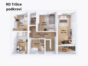 Prodej rodinného domu, Tršice, 188 m2