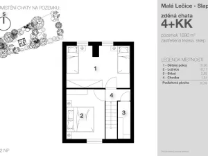 Prodej chaty, Bojanovice, 82 m2