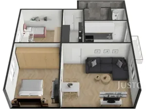 Prodej bytu 3+1, Písek, Harantova, 75 m2
