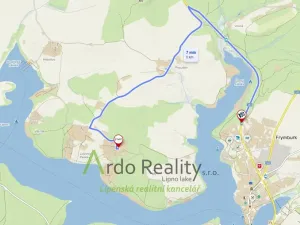 Prodej pozemku pro bydlení, Frymburk, 348 m2