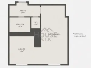 Prodej bytu 1+1, Brandýs nad Labem-Stará Boleslav, Sídliště, 33 m2